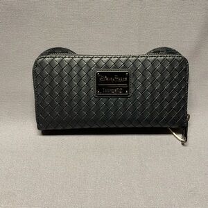 Disney Parks Loungefly Black Quilted Wallet